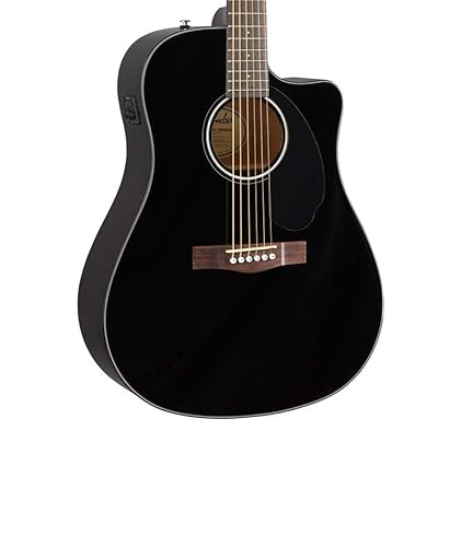 Amazon.com: Fender CD-60SCE Solid Top Dreadnought Acoustic